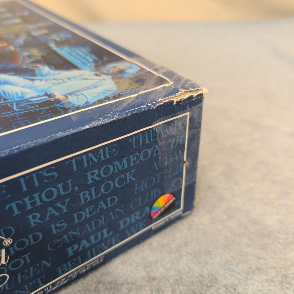 Trivial Pursuit Volume II Master Game A Genus Edition Vtg Board Game Blue Box - Picture 2 of 3